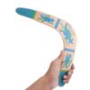 Children's Wooden Boomerang Flying Disc Toy Outdoor Sports V-shaped Boomerang Factory Direct Supply