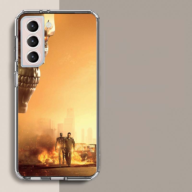 Arnold Schwarzenegger Terminator Phone Case For Samsung Galaxy S25 Edge S24 S23 FE S21 S20 S10 Plus S22 S26 Ultra Cover Clear Ca