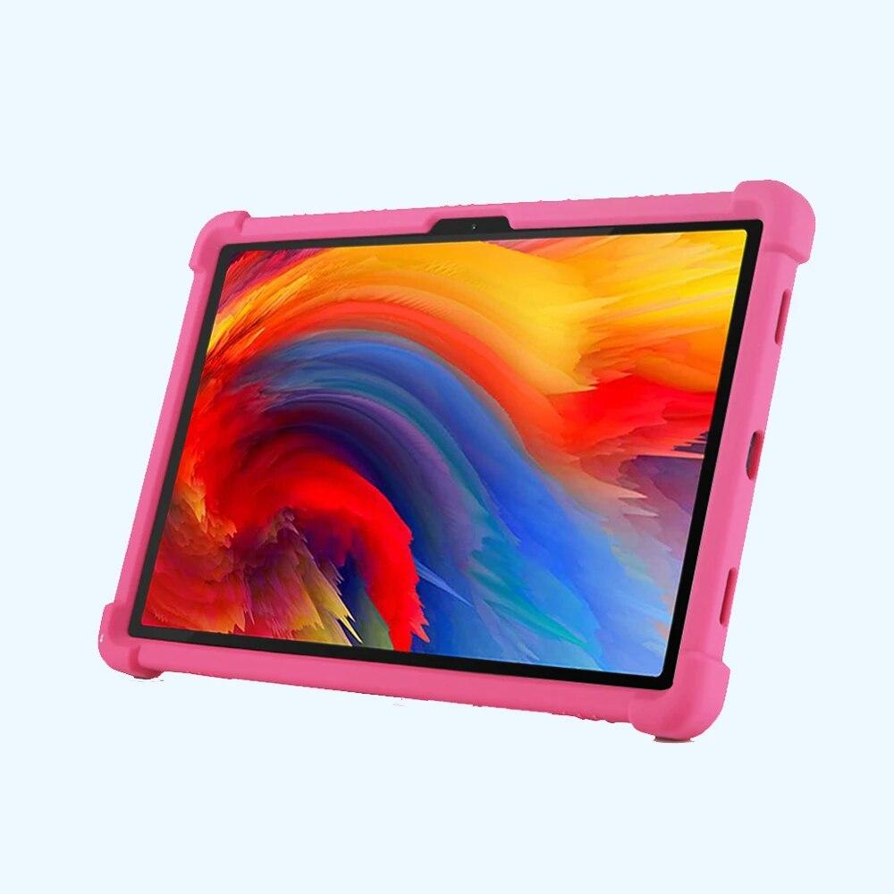4 Verdickte Ecken Silikonhülle mit Ständer für Lenovo Tab P11 Plus Hülle TB-J616F TB-J616X 11" Tablet-PC Stoßfest Funda
