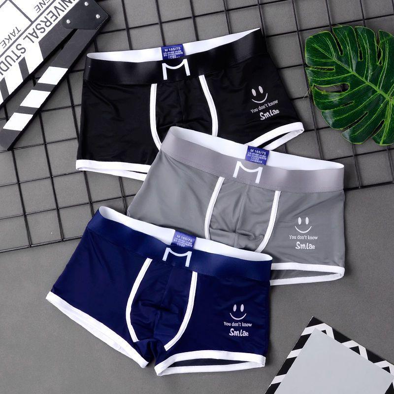 

Мужские новые кукольные модные трусы, студенческие спортивные шорты-боксеры до середины икры, удобные дышащие шорты-боксеры для подростков L (55-65kg)