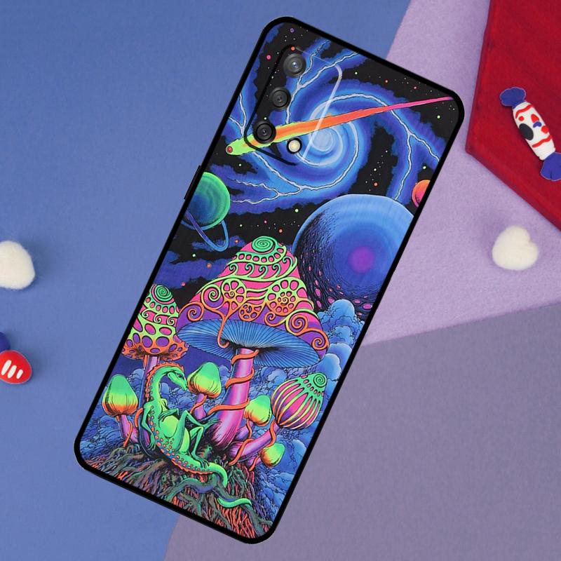 Weird Trippy Mushroom Case For Oppo A60 A80 A40 A6 A5 Pro A15 A16 A17 A57 A94 A74 A54 A76 A96 A18 A38 A58 A78 A98