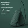New Macaron Color Five-Fold Ultra-Light Sun Protection Compact Mini Umbrella with Buckle Handle