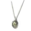 Les Trésors De Lily [N1663] - Designer Necklace 'Eiffel Tower' Yellow Brown Silver