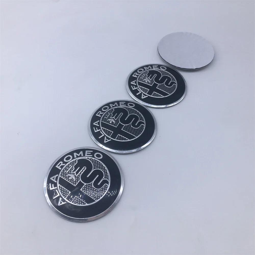 Pro Alfa Romeo 2026 Horká nálepka 20ks 40mm 50mm 56mm 60mm 6 barev Pro Alfa Romeo Giulia Giulietta MITO Stelvio GT Znak auta Kolo