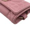 Dior S0983ONMJ 4-stitch quilting My Dior Aster lambskin Canage Key holder  pink lambskin Used