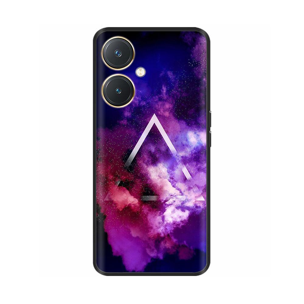 For Vivo Y27 Case Black Cover Skull Wolf Silicone Soft Back Cases For Vivo Y27 5G Phone Case VivoY27 Y 27 2023 Protective Shell