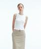 REST&RECREATION Sleeveless Cardigan - White