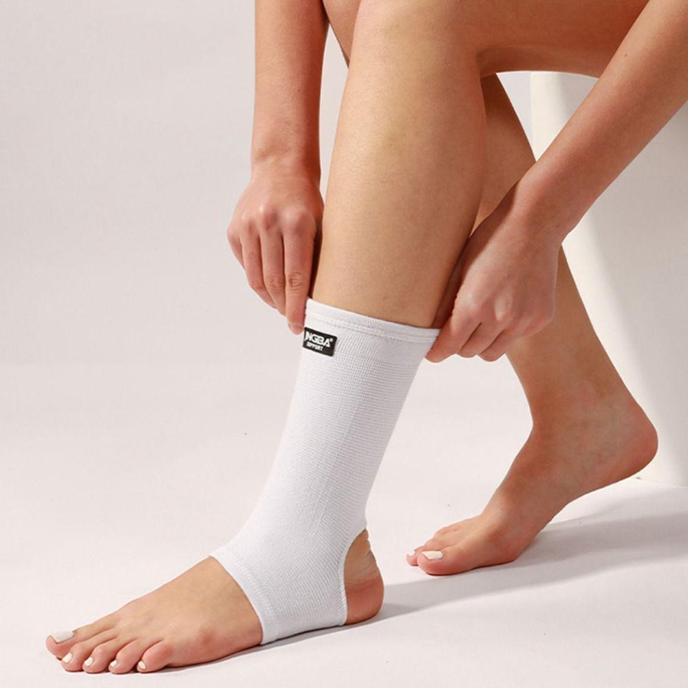 

M/ L/ XL Ankle Brace White Support Strap Durable Achilles Tendon Brace Foot Sprain XL