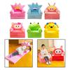 Boys Girls Cartoon Couch Chairs Cover Foldable Washable for Living Room Home