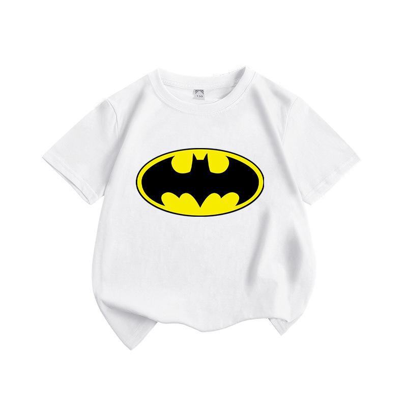 

2026 New Cute Printed Pure Cotton Children s Short Sleeved T-shirt Summer Print Loose Half Sleeved Parent-child Top 110