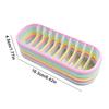 12-Compartment Diamond Painting Tool Organizer Large Capacity Color-Coded Organized Tool for Organizing Bagged Diamonds Beads