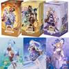 Echtes Genshin Impact Kartenspiel Sieben-Beschwörungs-Kampfkarten Booster-Pack Cosplay Spielcharakter Sammelkarten Spielzeug Geschenke