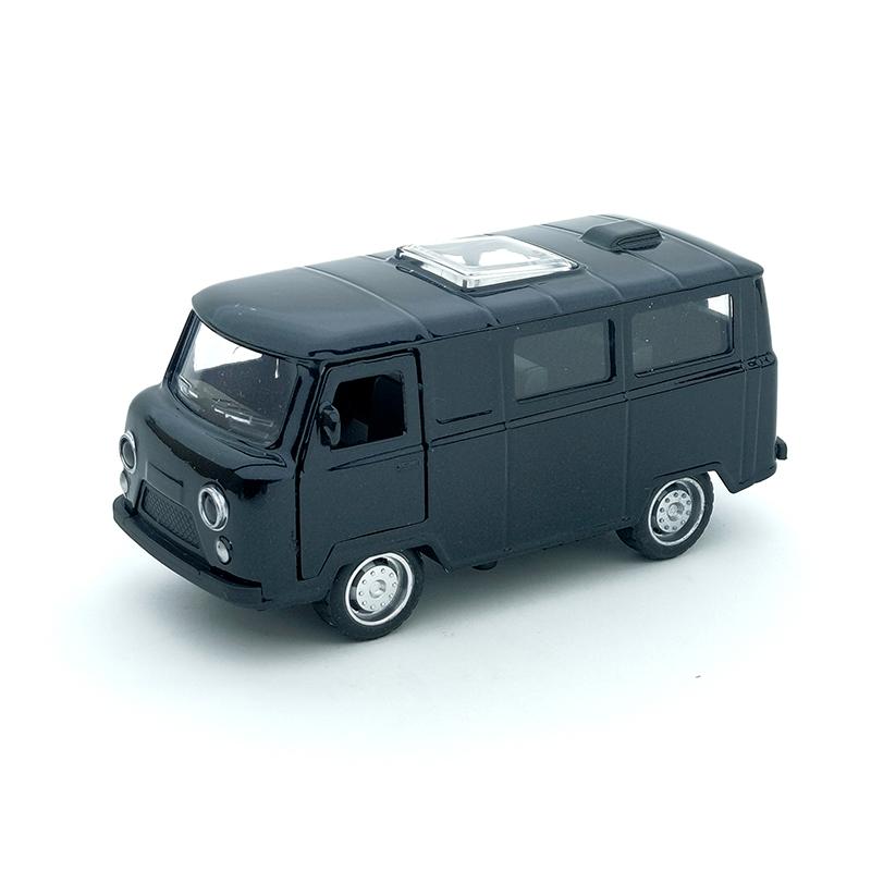 Uaz Traveler Auto En Sightseeing Bus Legering Auto Model, Een Kinderspeelgoed, Een Cadeau, Een Decoratief Item En Een Verzameling