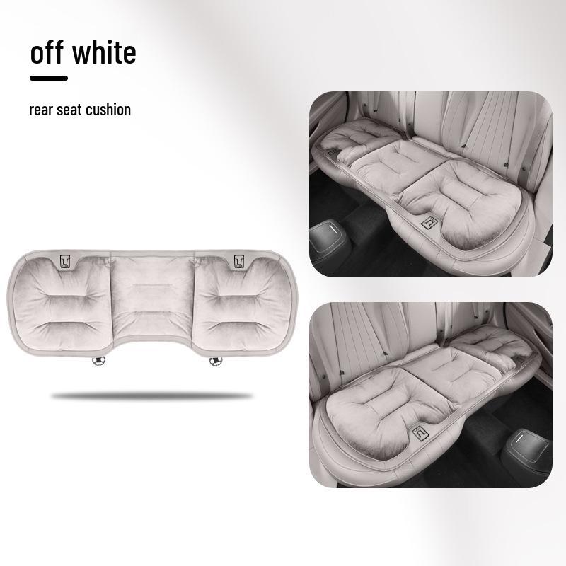Warm Flannel Seat Cushions for Tank Cars – Winter Comfort for Front & Rear