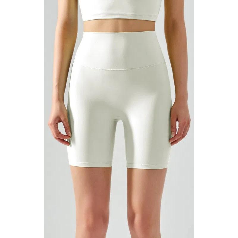 One Size Four-point Yoga Shorts Summer High Waist Seamless Fitness Sports Tight-fitting Cycling Yoga Pants