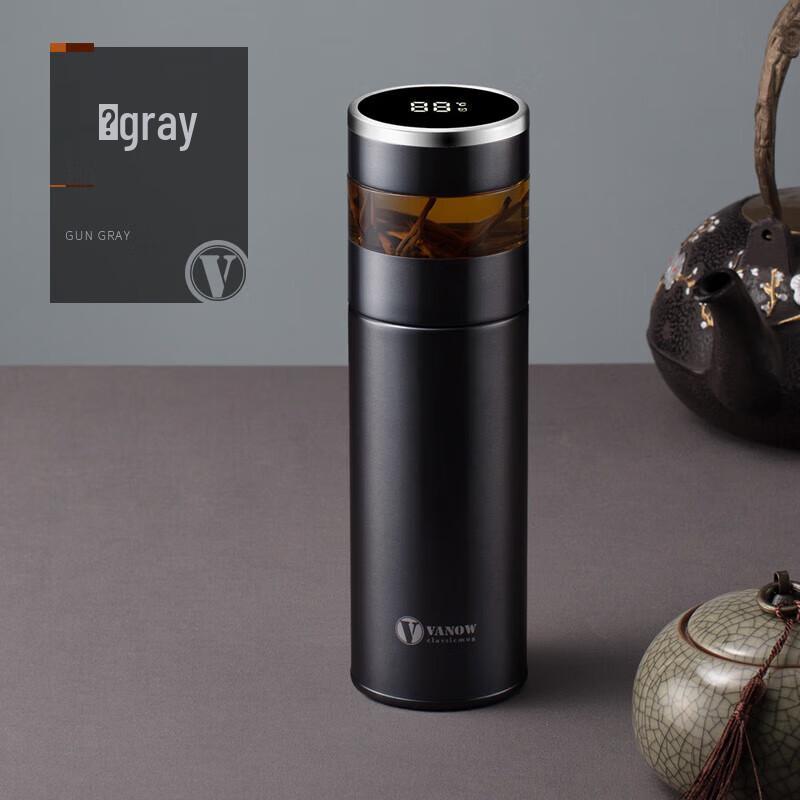 Vanow 450ml Smart Temperature Tea Infuser Mug