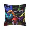 Rainbowes Friend Pillowcases Merchandise Printing Cushion Cover  Throw Pillow Cover Chair Decorations Square Multi Size