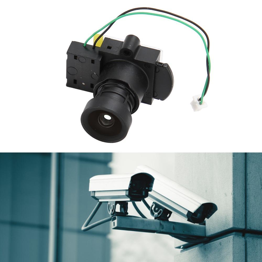 Full Color CCTV Camera Lens Warm Light Fixed Focus Lens Universal Wide Angle Lens Security Cameras