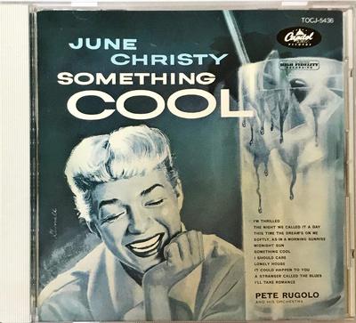 CD JUNE CHRISTIE PETE RUGOLO ORCHESTR  Complete Something Cool  TOCJ5436 Pacific Jazz 2001 Japan ObiJazz Used