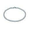 [Puremond] Simulant Diamond 4mm Silver Tennis Bracelet (S) OTB122802DWW