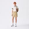 New MLB New York Yankees Basic Collection SS25 Cargo Short Skirts Women's Beige 3FSKB0153-50SAS