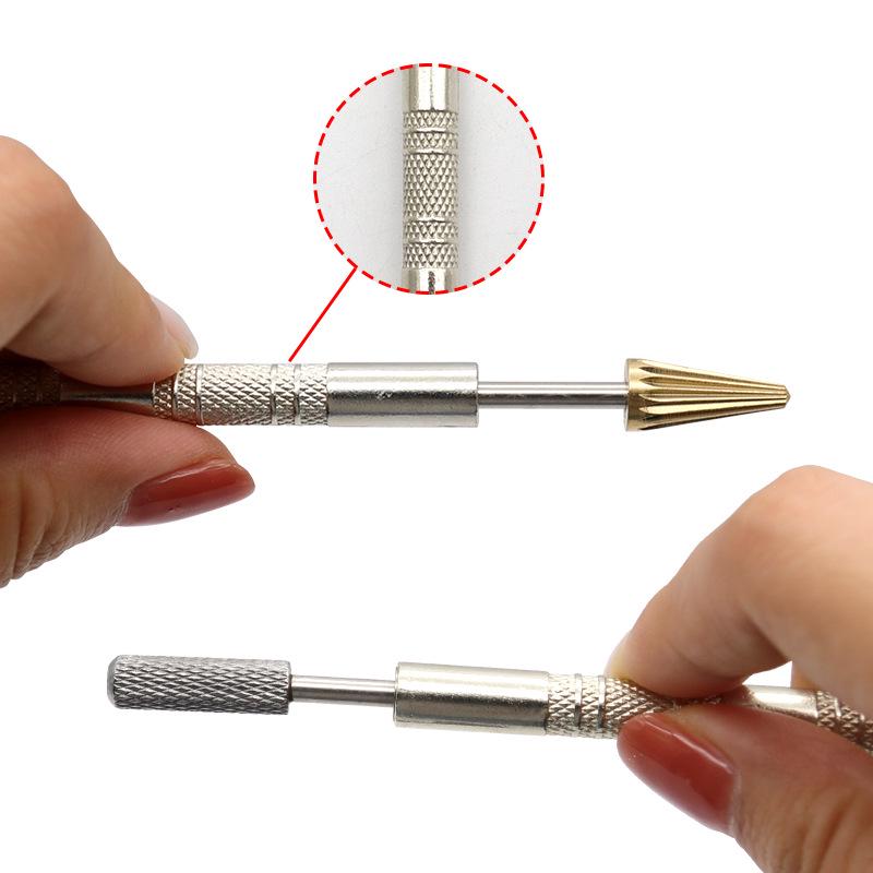 Dual-Purpose Edge Sealing Pen for Leather Crafting