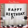 Stylish Happy Birthday Aluminum Foil Balloon Decoration Set For Memorable Parties