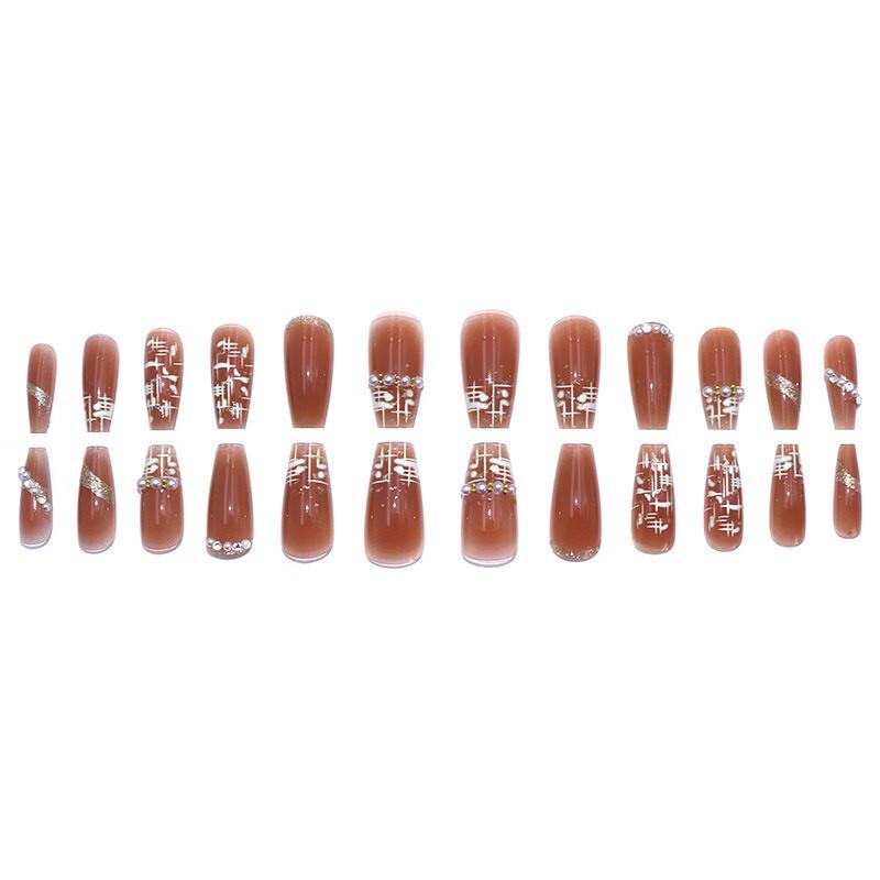 Fumade Blush Pearl Press-On Nails