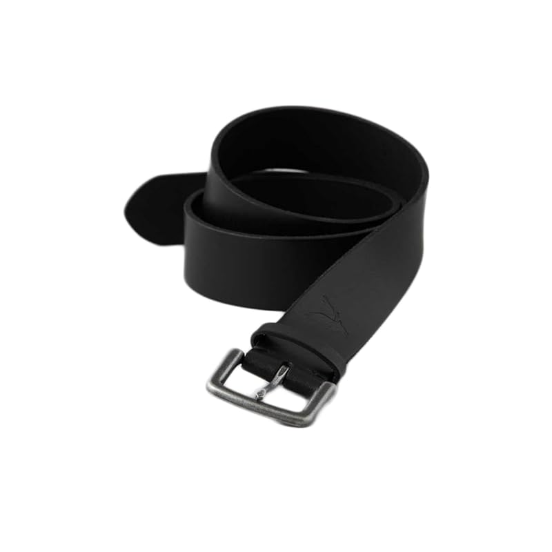 

[American Eagle] men s Men s leather belt AE Leather Belt (black, 38) [product]