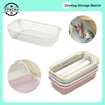 Desktop Opbergmand INS Metalen Diversen Organizer Mand Fotokaarthouder Kantoorbenodigdheden Huisbenodigdheden Make-up Sorteerhouder