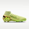Nike Zoom Mercurial Superfly 10 Elite FG Limelight Hyper Crimson