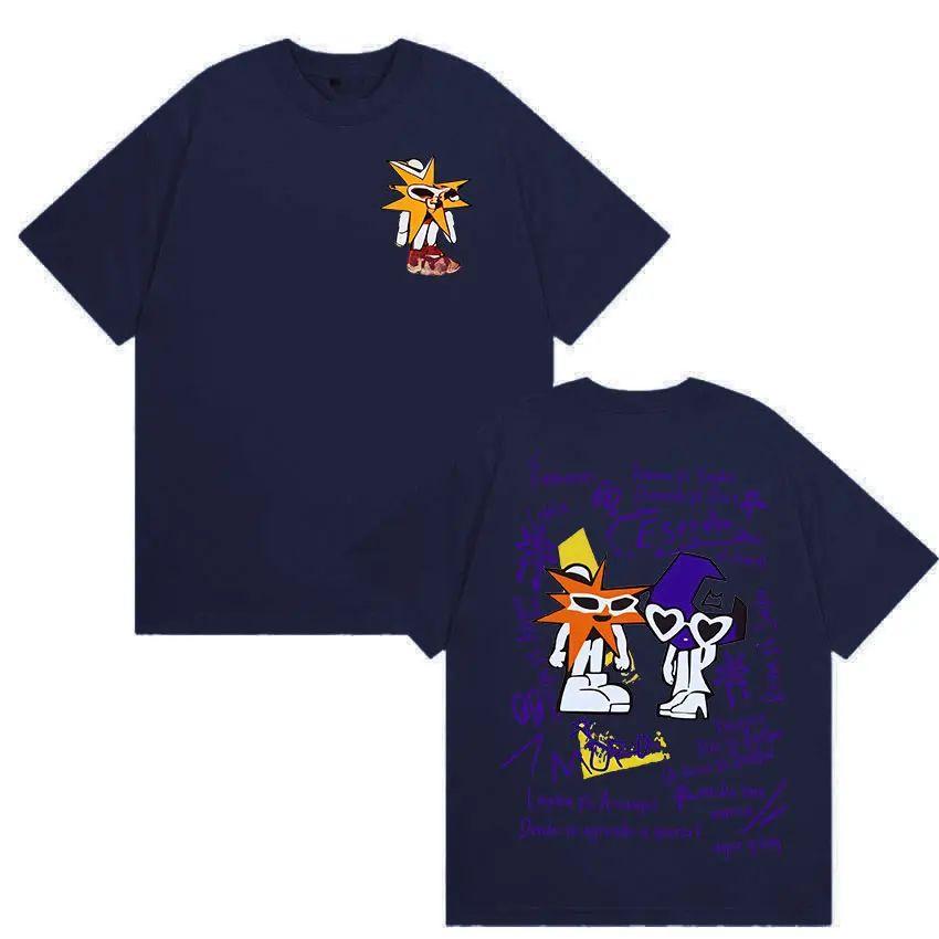 Rapper Album Tour 2025 Merch Tee Shirt Men's Women Harajuku Fashion Vintage T-shirt Casual Loose Cotton Oversized T Shirt Unisex