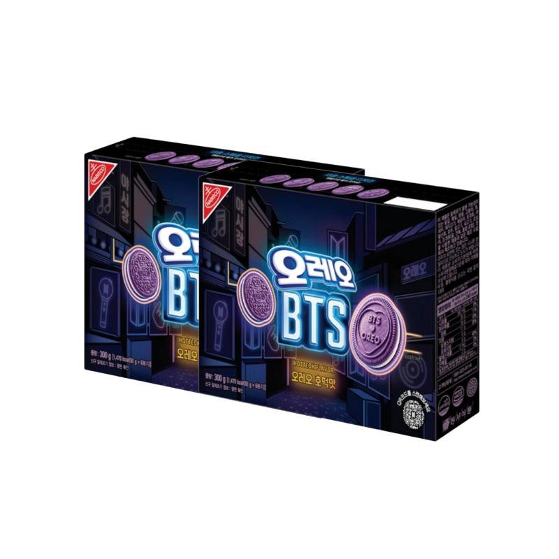 Biscoito OREO BTS Sabor Hotteok 100g, 300g, 1kg (7 opções)