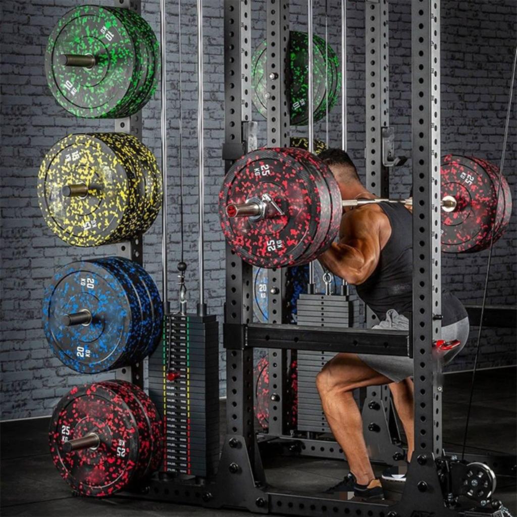 Weight Loading Pin with Threaded End Heavy-Duty Rack Attachment Stopper