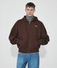 Heute Het Signature Hoodie Zip-Up (Brown)