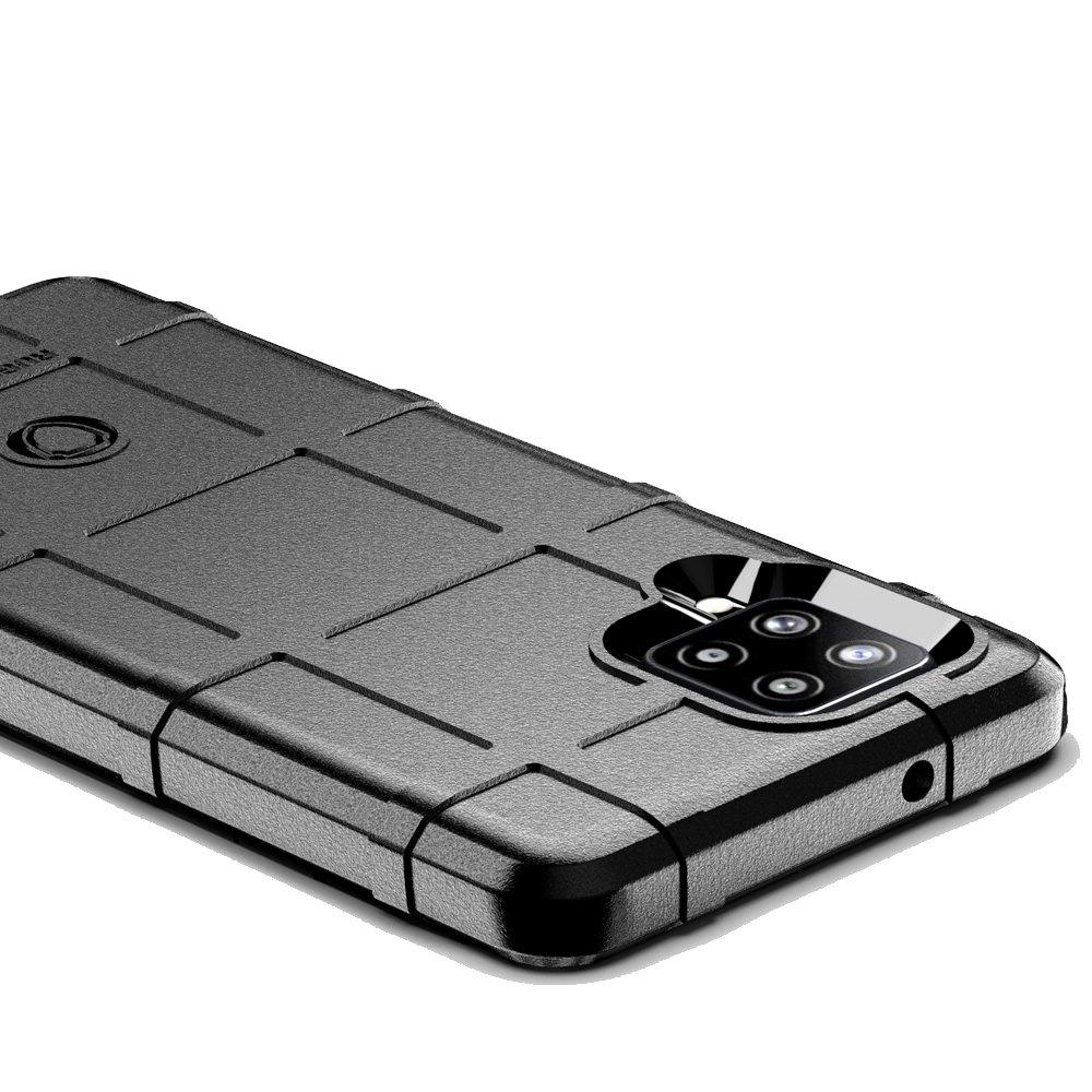 Case for Samsung Galaxy A42 5G, Rugged Shield, black