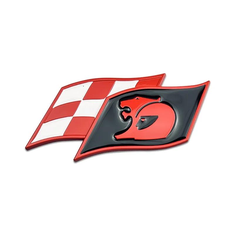 Car Front Grille Bagde Tail Box Metal Emblem Logo Sticker for Commodore Colorado Captiva Barina Monaro Statesman Torana