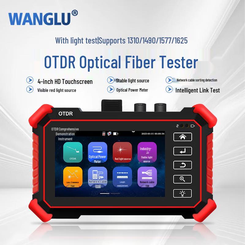 WANGLU OTDR Fiber Optic Tester 1310/1550nm 26/24dB
