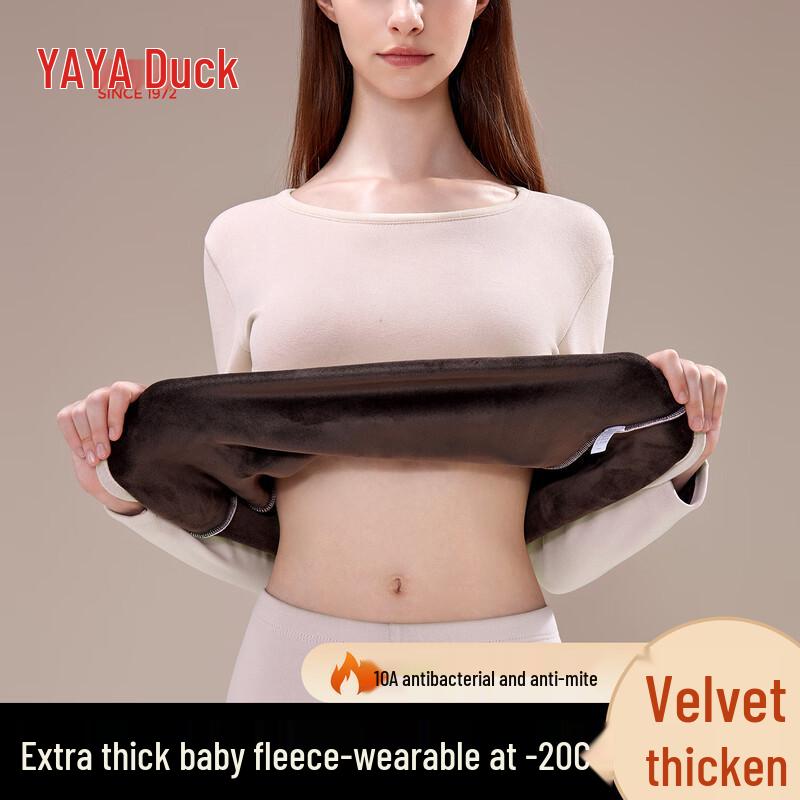 

Женский ультратолстый плюшевый термокомплект YAYA M