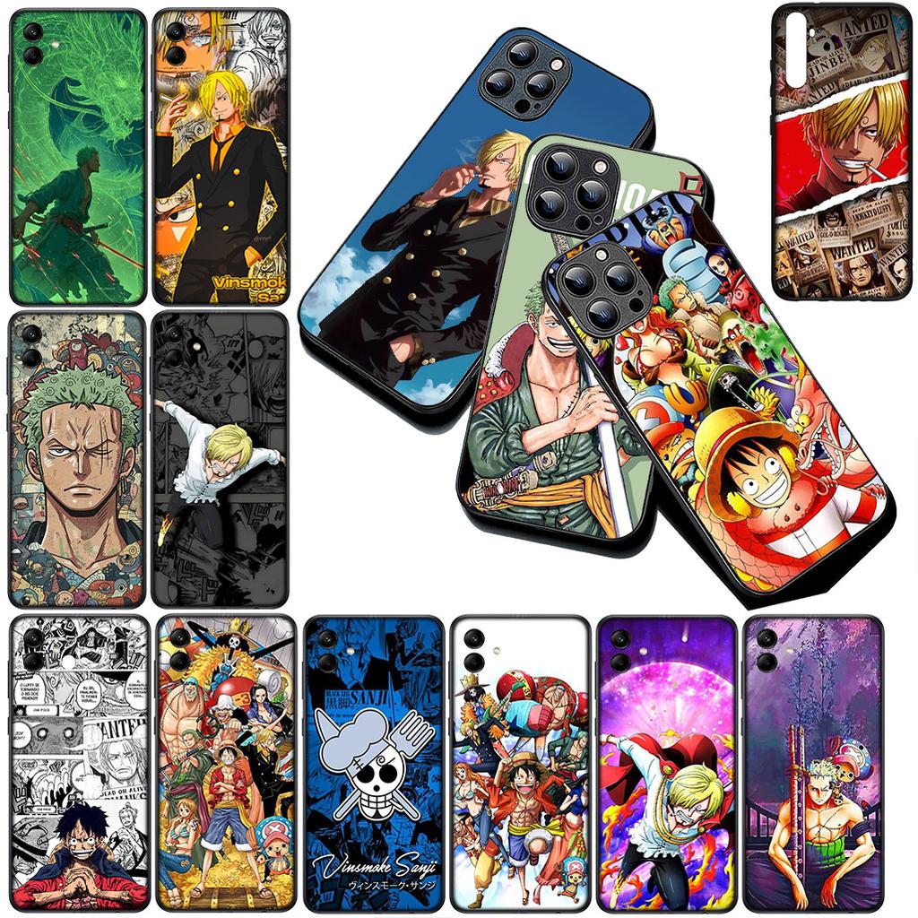 for Motorola Moto Edge 70 60 Fusion NEO Pro G56 G96 G04 G05 20 G Stylus Phone Cover Case Roronoa Zoro One Pieces Luffy Sanji