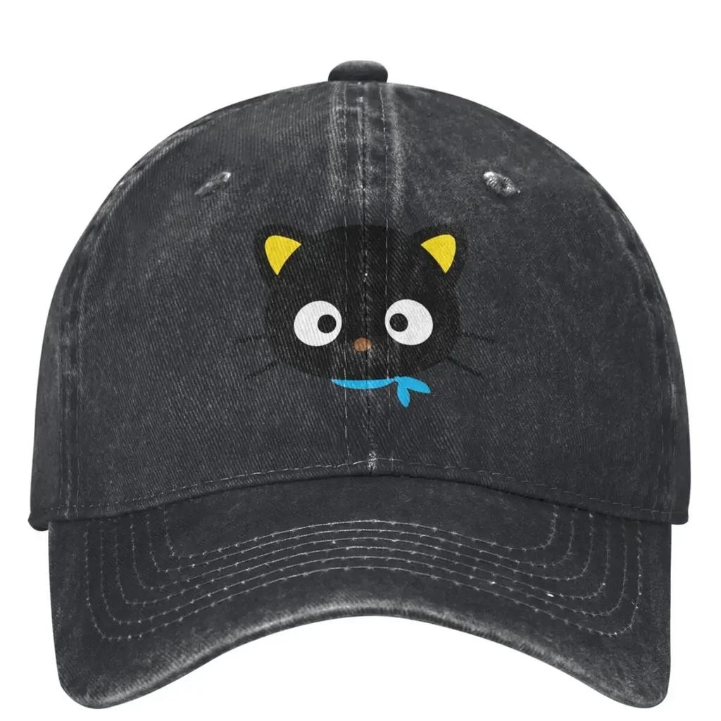 Chococat Head Casual Baseball Cap Summer Trucker Hat Breathable Hiking Fishing Snapback Cap UnisexTeens Stylish Baseball Caps