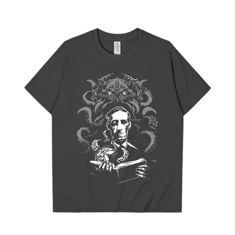 Nordic Classic Mythology Cthulhus Dead Spirits Book ShortSleeved TShirt Unisexs Clothing Womens Summer New T Shirt