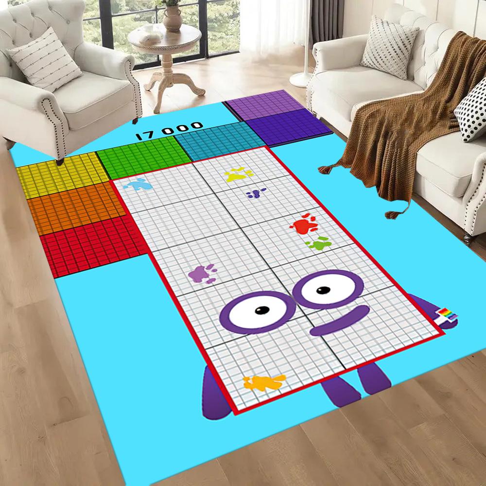 Numberblocks Floor Rug Office Rug Perfect For Decorate Room Balcony Foyer Bedrooms Antislip Rug Office Home Decor Perfect Birthdaychristmas Gift Idea