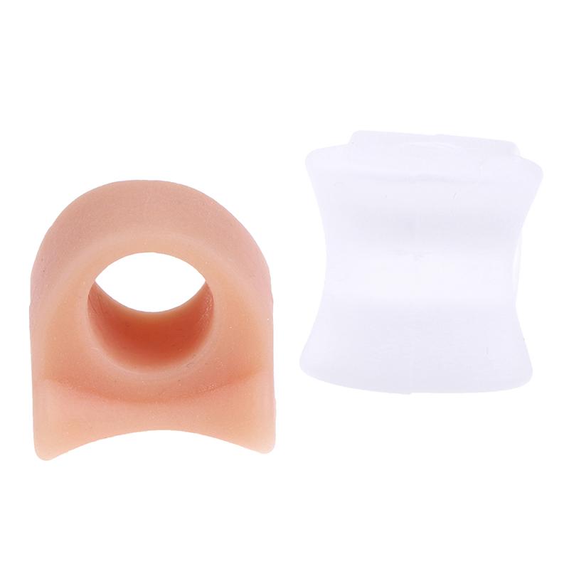 2Pcs Gel Toe Separator Straightener Bunion Spacer Corrector Hallux Valgus Relief