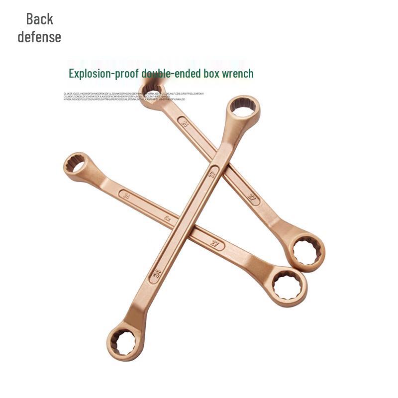 Explosion-Proof Double-Ended Copper Ring Spanner
