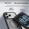 BELKIN iPhone 17 Pro Max Full Coverage Magnetic Phone Case, Pink Semi-Transparent Phone Protective Cover