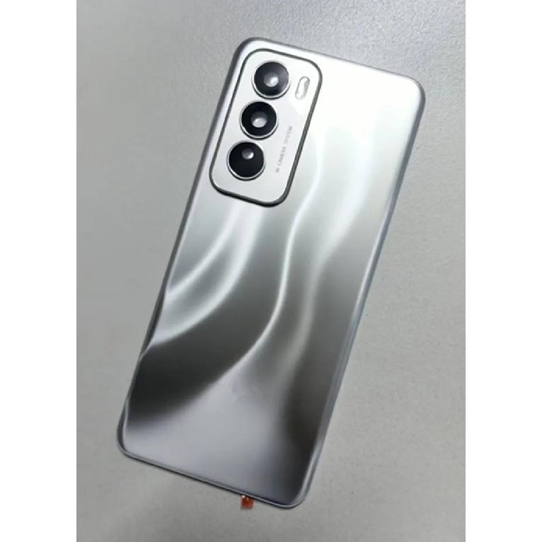 A+++ Akkugehäuse Reparatur für Oppo Reno 12 Rückabdeckung Glas Rückseite Gehäuse Schale + Kameraobjektiv Klebstoff Ersatzteile