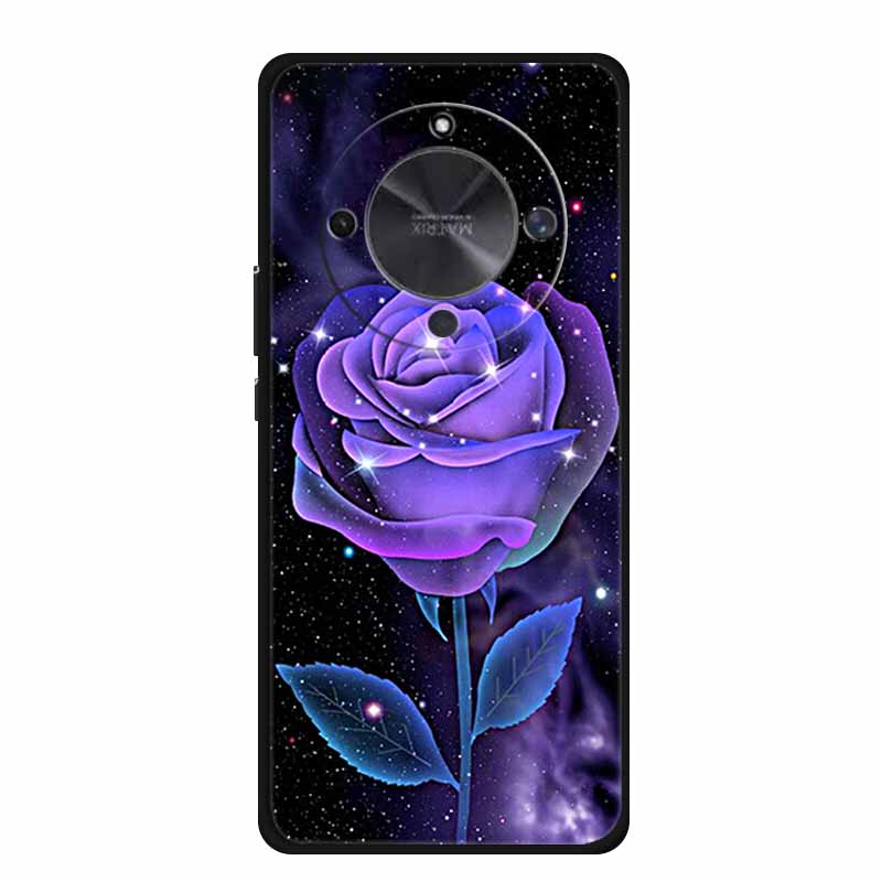 For Honor X70 5G Case X 70 Coque Black Silicone TPU Soft Back Cover Case For Honor X70 MTN-AN00 Phone Case HonorX70 6.79" Funda