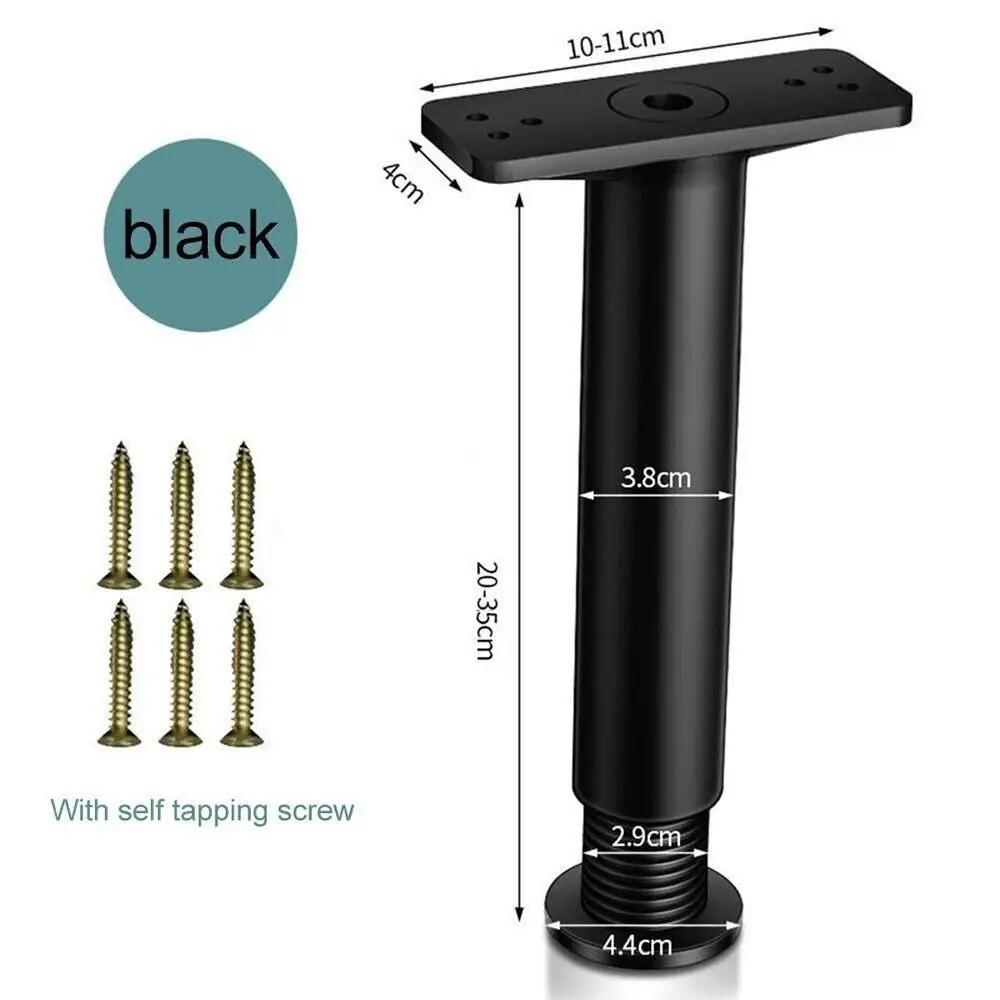 Adjustable Furniture Legs Wear-resistant Replacement Nightstand Storage Box Leg Anti Scratch Cabinet Legs Furniture Accessories