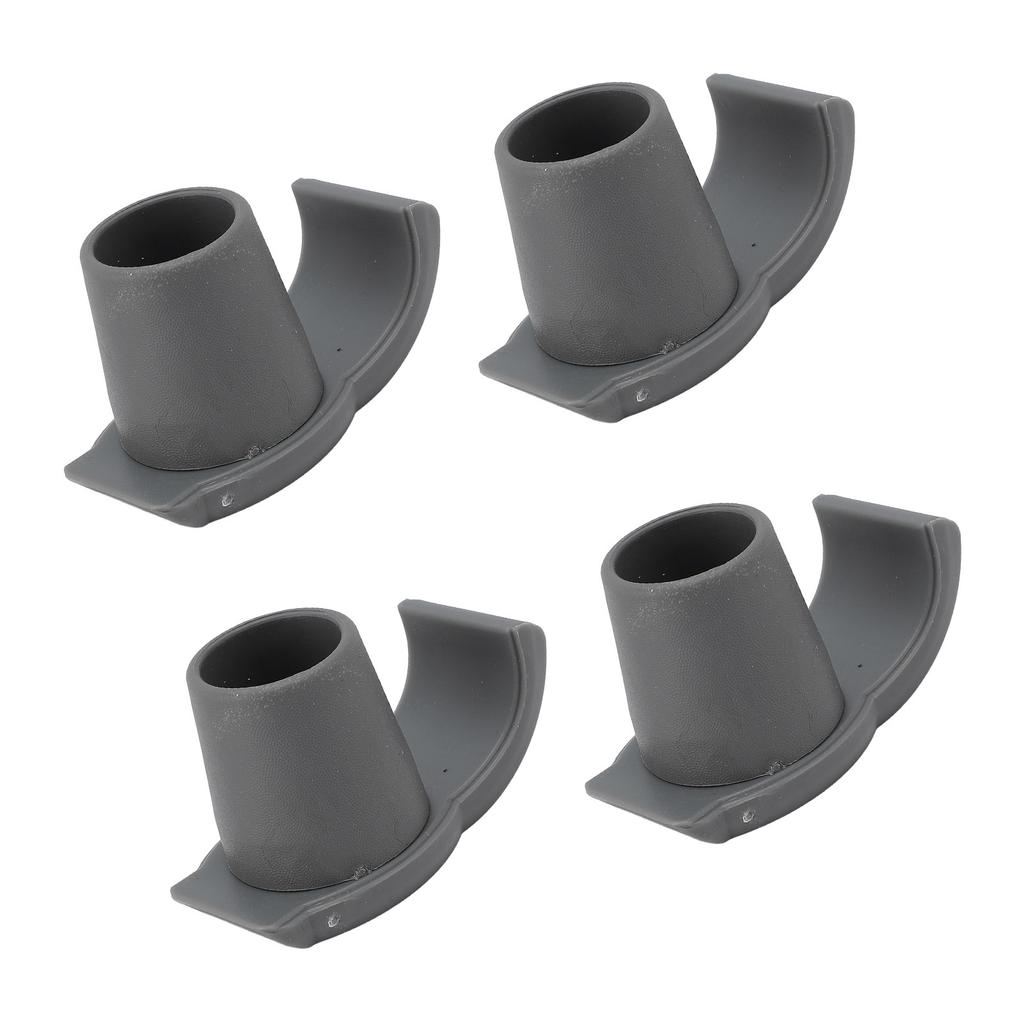 4pcs Walker Ski Glides Anti Slip Walker Glides for Seniors Mobility Aid Accessory Replacement